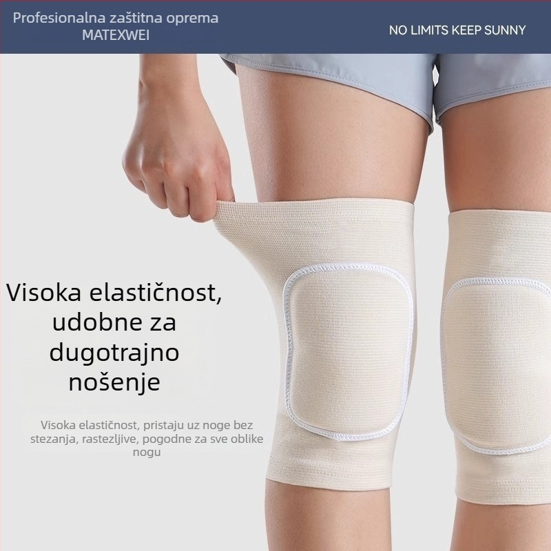 Debeli pjenasti štitnici za koljena za muškarce i žene – zaštita za sport, ples, jogu, rolanje i koljena pri klečanju za djecu