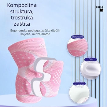 Djeca koljena zaštita za sport – debeli pjenasti sloj, zaštita koljena od padova, za ples, vožnju biciklom, skejting i rolanje