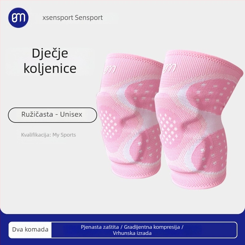 Djeca koljena zaštita za sport – debeli pjenasti sloj, zaštita koljena od padova, za ples, vožnju biciklom, skejting i rolanje