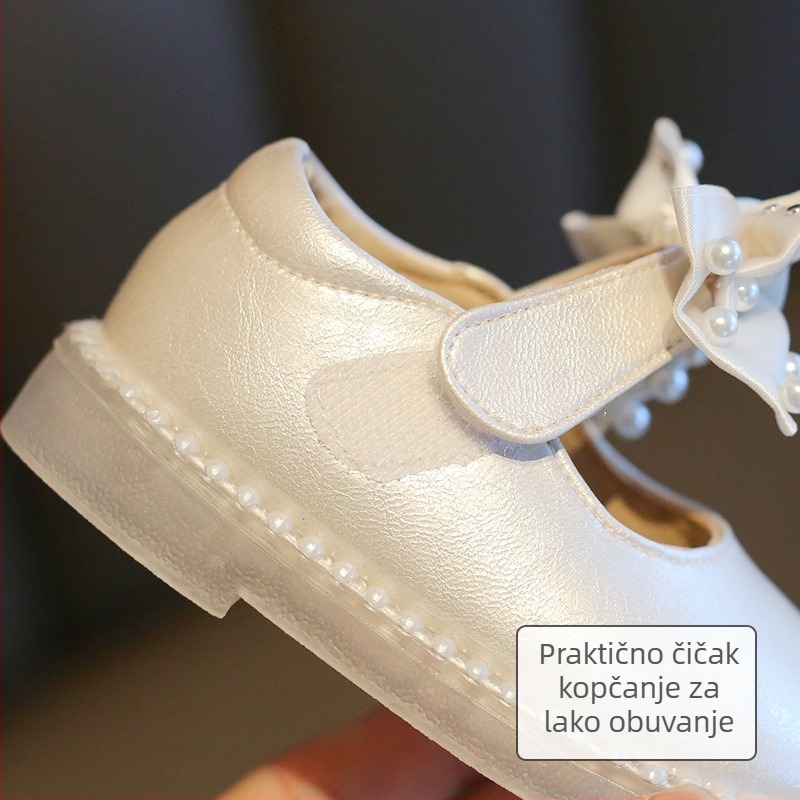 PU kožne cipele za djevojčice, mekani potplat, princes stil, cipele za bebe 1–3 godine, proljeće-ljeto