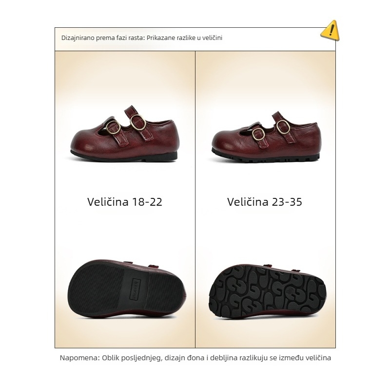 Dječje Mary Jane cipele s Velcro – mekani mikrovlaknasti gornji dio, prirodna gumena protivklizna potplata, niski gornji dio, uložak s aktivnim ugljenom, Piri podstava, ručna izrada, pogodne za proljeće ljeto jesen