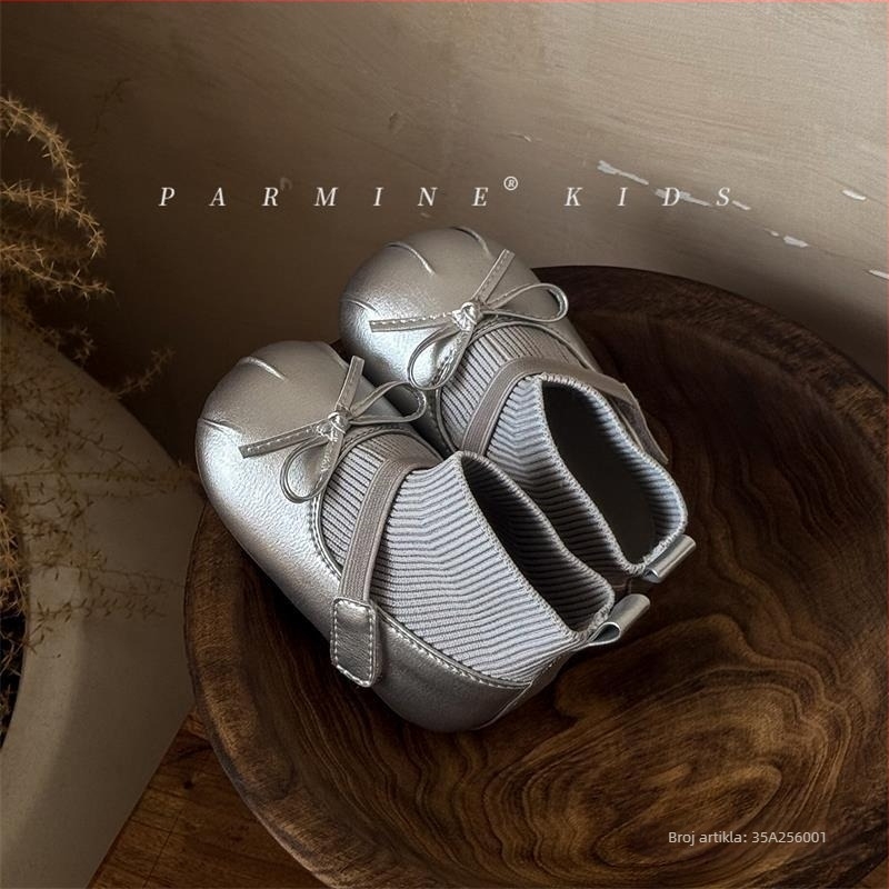 Dječje zimske čizme za djevojčice, podstavljene fleece-om za zimu, gornji dio od Super Fiber materijala, gumena potplata, zatvaranje na Velcro, za uzrast 1–6 godina