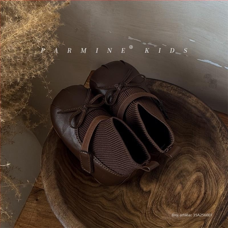 Dječje zimske čizme za djevojčice, podstavljene fleece-om za zimu, gornji dio od Super Fiber materijala, gumena potplata, zatvaranje na Velcro, za uzrast 1–6 godina