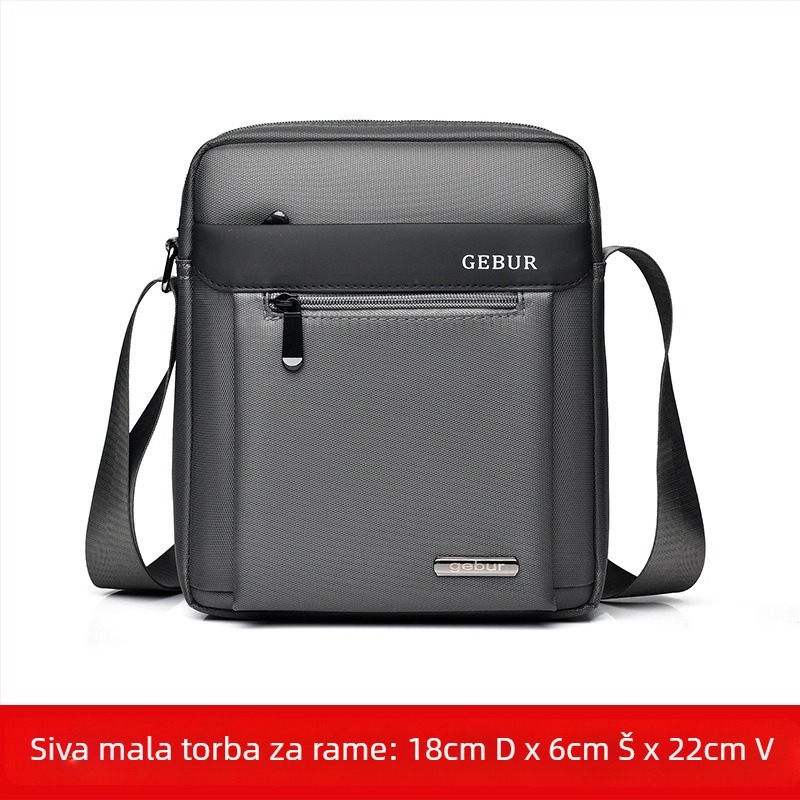 Youhang Muška torba za rameno, kordurojni materijal, vodootporna, za poslovno putovanje