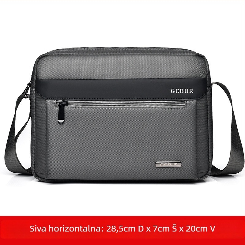 Youhang Muška torba za rameno, kordurojni materijal, vodootporna, za poslovno putovanje