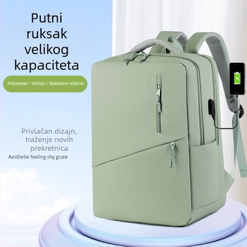 Poslovni ruksak velike kapacitete 36–55 L, membranski materijal, sustav nošenja s zračnim jastučićem, proširiva funkcija