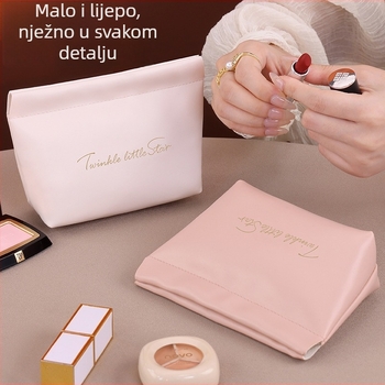 Make-up torba za ruževe, PU, stil ručne torbe, model 8095, višenamjenski organizator