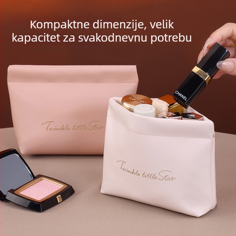 Make-up torba za ruževe, PU, stil ručne torbe, model 8095, višenamjenski organizator