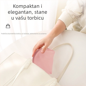 Vodootporna kozmetička torbica s velikim kapacitetom i višefunkcijskim unutarnjim organizatorom, PU materijal, putovanja, ljetni model 2023