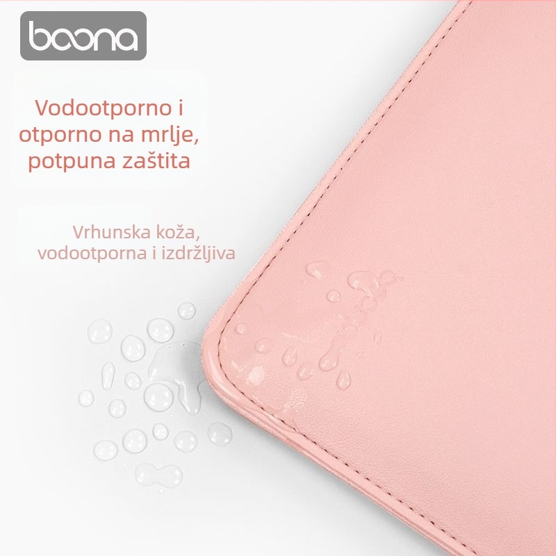 Zaštitna futrola za laptop - PU vanjski materijal, PU podstava, proljeće 2025 izdanje, za muškarce