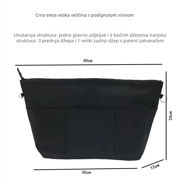 Organizator medicinskog kompleta, sklopiva torba, od platna, japanski stil, brend Unique