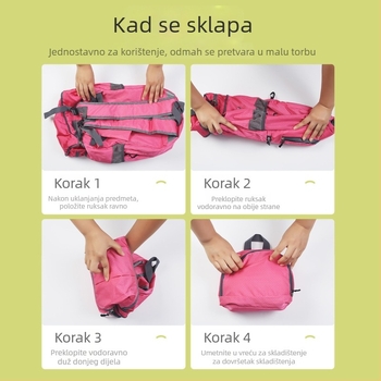 Planinarski ruksak velikog kapaciteta, vodootporan Oxford materijal, unisex, proljeće 2025