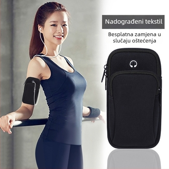 Torba za ruku za telefon za trčanje – ronilački materijal, vanjski sportovi, odrasli unisex, proljeće 2024