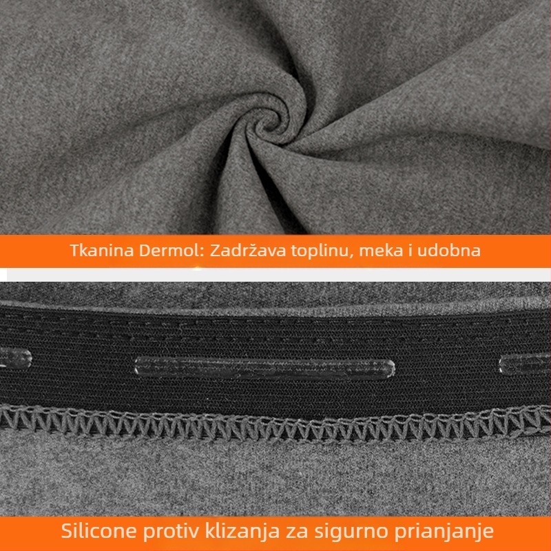 Podlaktne rukavice sa silikonskim protivkliznim slojem, tople velvet rukave za zimu, zaštita od vjetra