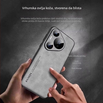 Kućište za Huawei Pura80 – ultra tanko, od prave kože, otporno na pad, potpuno pokriće, P80 Pro+