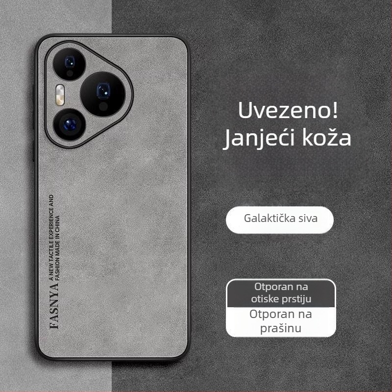 Kućište za Huawei Pura80 – ultra tanko, od prave kože, otporno na pad, potpuno pokriće, P80 Pro+