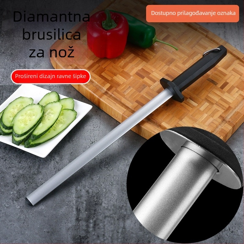 Dijamantna štapa za oštrenje nože – fino i grubo brušenje, OEM dostupan, moderan minimalistički stil