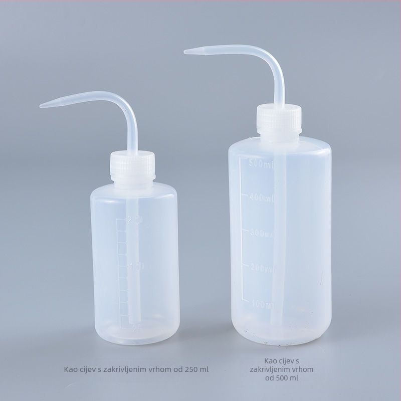 Plastična kanta za zalijevanje s oštrim i zakrivljenim izljevom, brzo spajanje, prskanje za unutarnje biljke — Constant Light