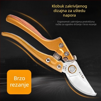 MYTEC Škarice za podrezivanje biljaka – za voćne drvorede, lako rezanje grana, alat za cvijeće