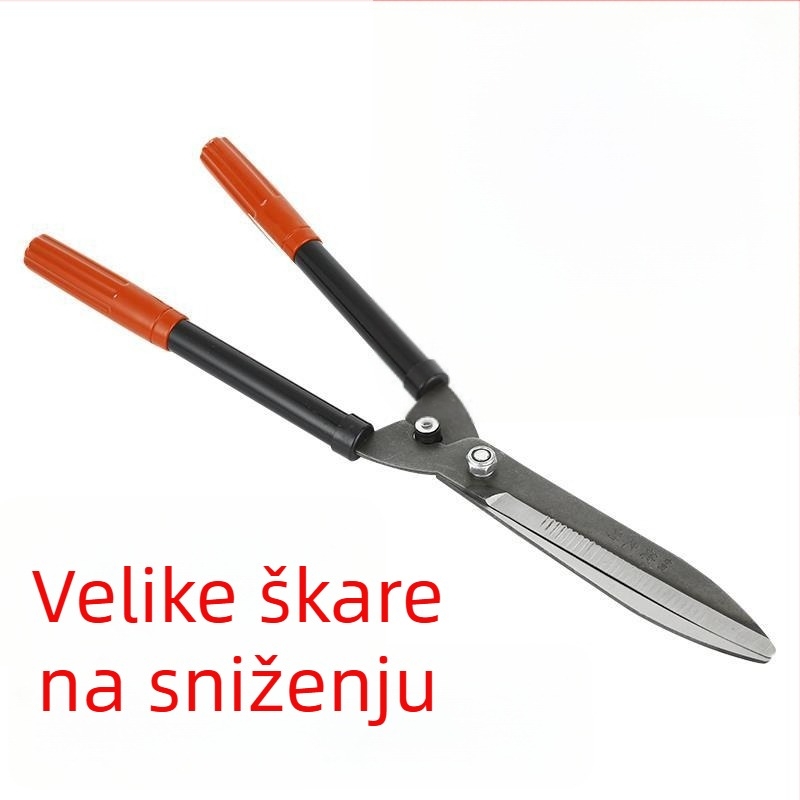 Vrtne škare za podrezivanje živice i debele grane, za voćke