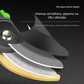 Shengda Makaze za rezanje voćnih stabala – snažne škare za debele grane, vrt i floristika – alat koji štedi napor