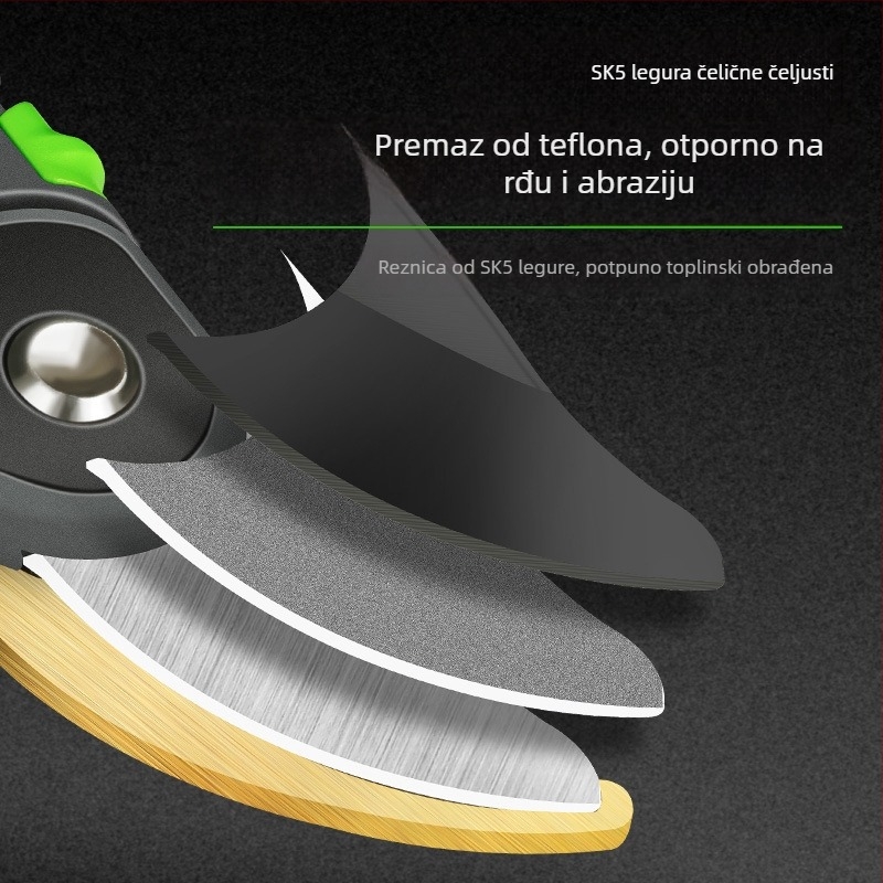 Shengda Makaze za rezanje voćnih stabala – snažne škare za debele grane, vrt i floristika – alat koji štedi napor