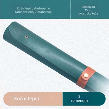 Kožna podloga za vrt s kopčom i remenom, vodootporna, rolirajuća, za sukulentne posude Plant Seeking