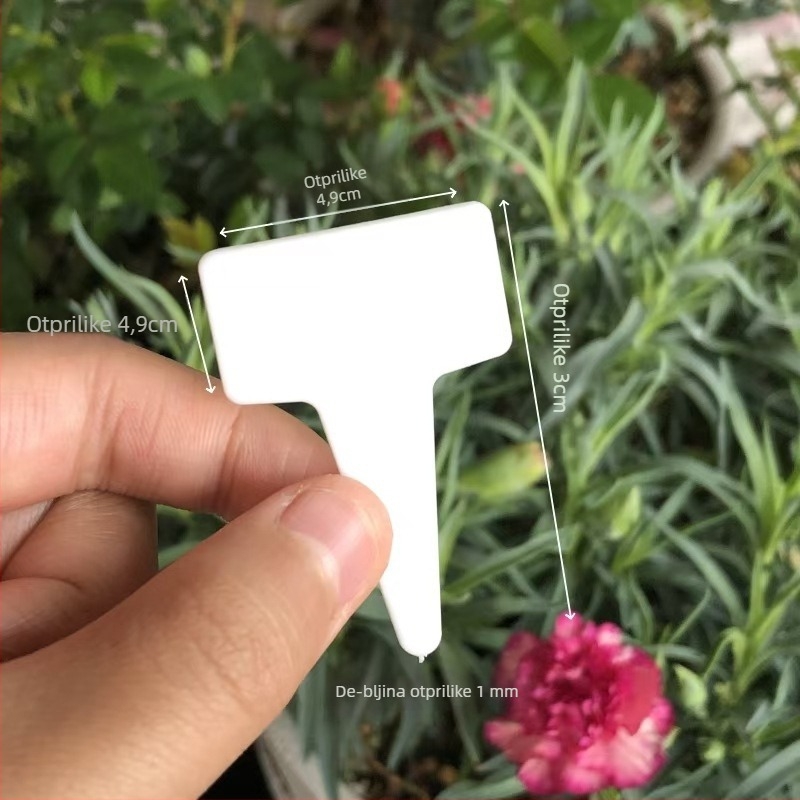 Etiketa za sukulente – plastična oznaka za biljke, T-tip, 1-tip, Šifra: Jeye5gfz