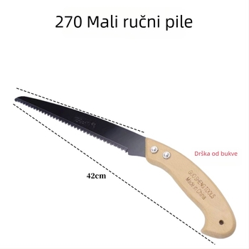 Clever Helper 270-model Ručna pila za obradu drveta i rezanje voćnih grana