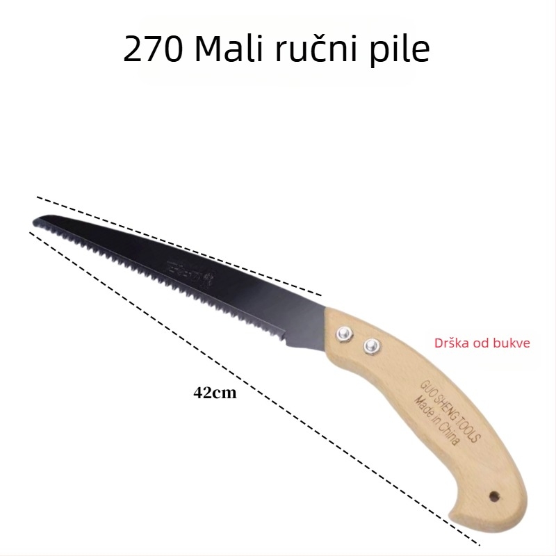 Clever Helper 270-model Ručna pila za obradu drveta i rezanje voćnih grana