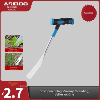 Airidun Set od 3 vrtnih lopatica za obiteljsku vrtu – mala lopatica za kopanje češnjaka, lončarska lopatica, lopatica za kopanje tla