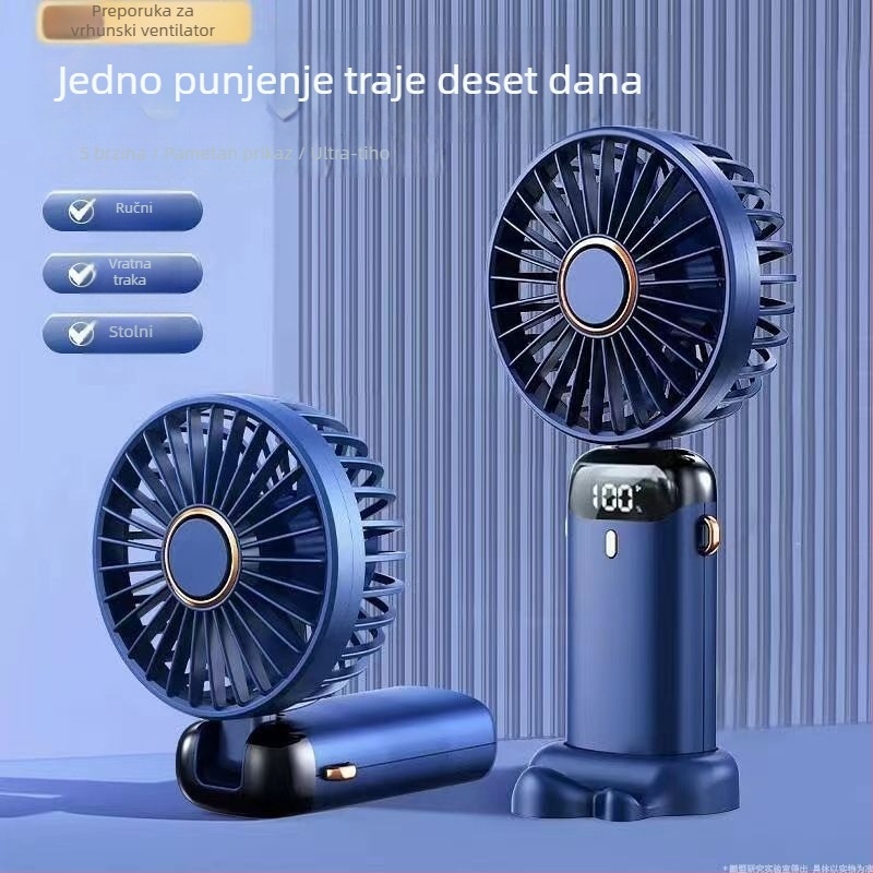 Ručni ventilator, trodijelni set, plastično kućište, mlaznica u obliku ventilatora, ručno podešavanje protoka, za kućno vrtlarenje
