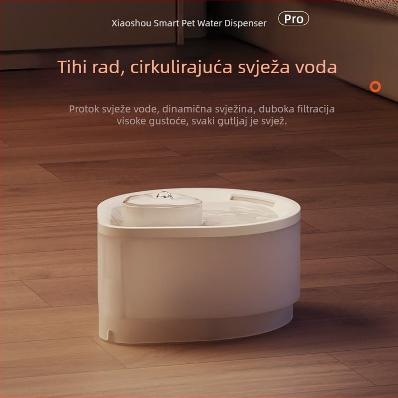 Pametni dispenzer vode za kućne ljubimce, kontroliran putem aplikacije, tih, s velikim kapacitetom za mačke i pse