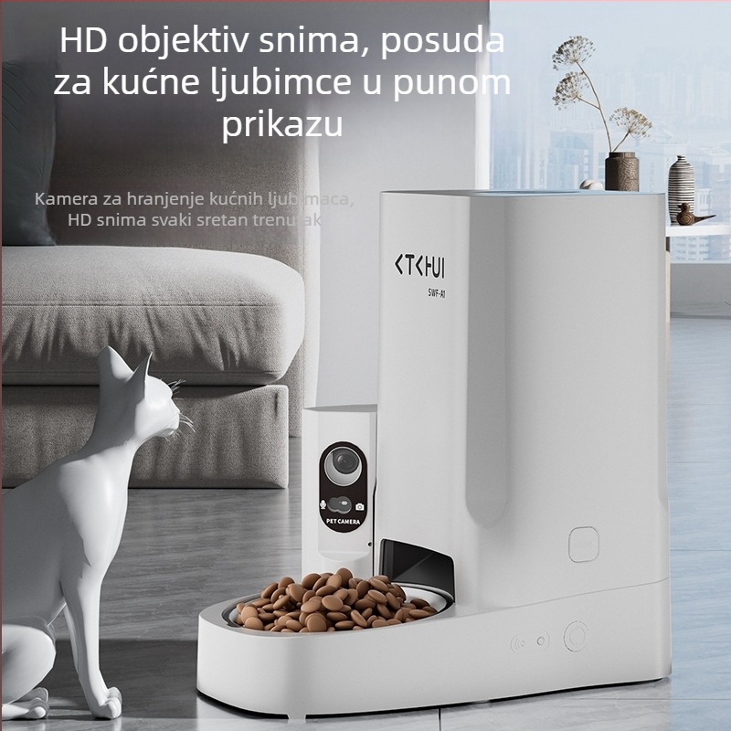 Inteligentna automatska hranilica za mačke i pse