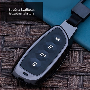 Chong Titanium poklopac za ključ od cinkovog legura za Great Wall Dog (M6, H5, H6) – jednostavan stil, metalna kopča