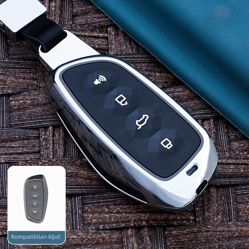 Chong Titanium poklopac za ključ od cinkovog legura za Great Wall Dog (M6, H5, H6) – jednostavan stil, metalna kopča