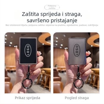 Kućište za karticu ključa Tesla Model 3/Y/X/S (TPU, vrhunski stil, Huihuangda)