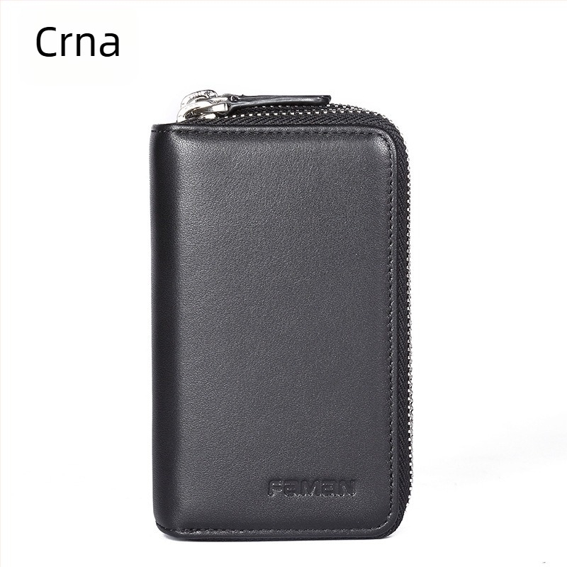 Ključna torbica za muškarce: prava koža, prvi sloj goveđe kože, zaštita od prijevara, gradski stil