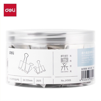 Metalni klip za dokumente – ručni registar klip, Deli group