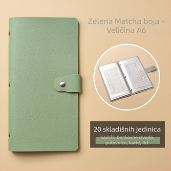 Držač za putovnicu i dokumente, PU materijal, jednobojni dizajn, unisex, proljeće 2025, novi nacionalni trend