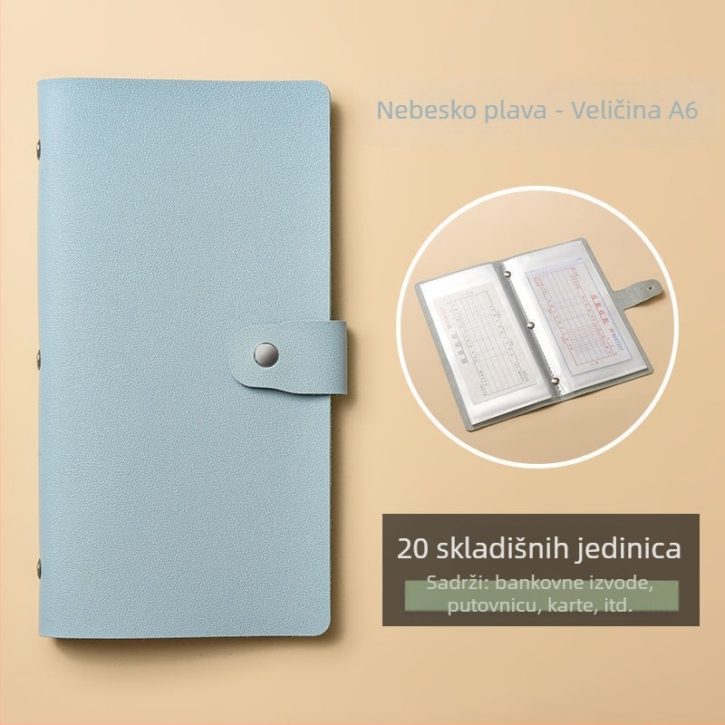 Držač za putovnicu i dokumente, PU materijal, jednobojni dizajn, unisex, proljeće 2025, novi nacionalni trend