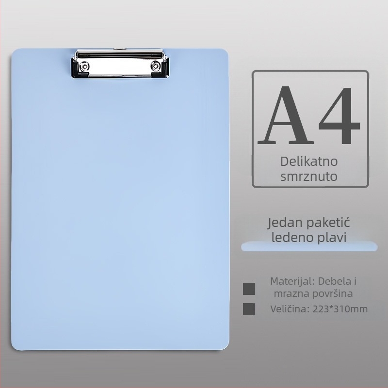 Telford plastični dokument folder s jednim snažnim klipom, debljina ploče 5 mm