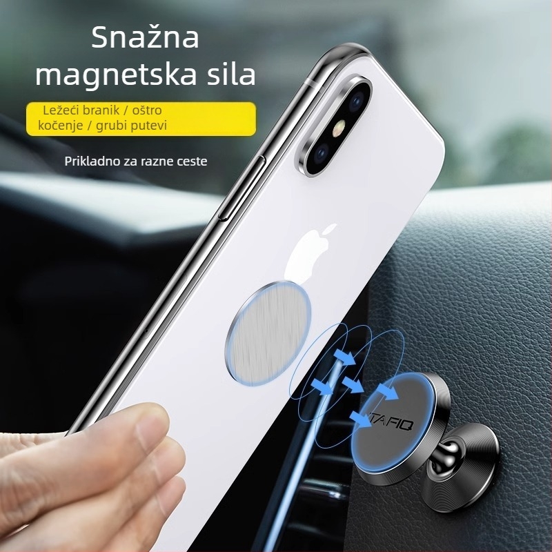 Univerzalni držač mobitela u automobilu, montaža ljepilom na ploču, prilagodljiv