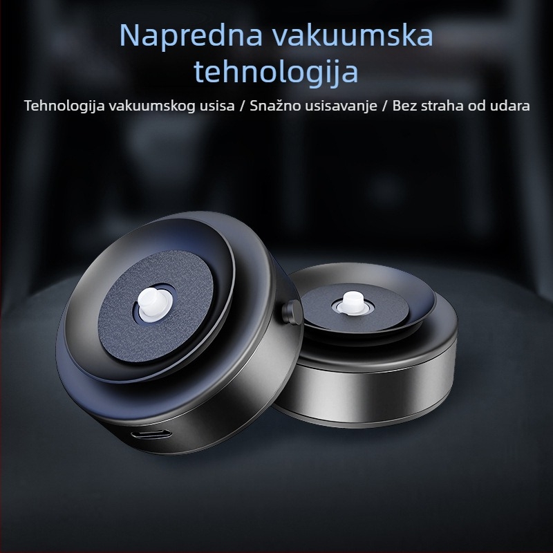 Držač za telefon u automobilu – dvostrani vakuumski držač za punjenje, magnetsko učvršćenje, univerzalni dizajn, mogućnost prilagodbe