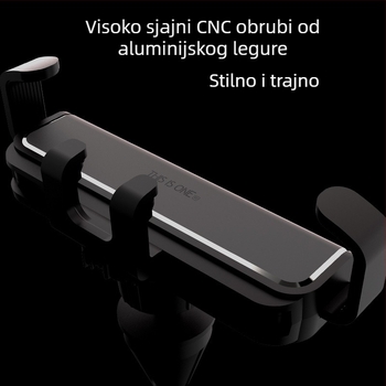 Držač za mobilni telefon u automobilu s gravitacijskim držačem, montaža na zračni otvor, univerzalna kompatibilnost (2024)