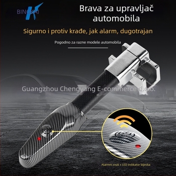 Brava za volan automobila, model T388, od legure čelika, bakreni cilindar, dizajn s jednim držačem, kompatibilan s 98% modela