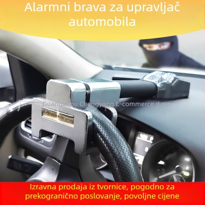 Brava za volan automobila, model T388, od legure čelika, bakreni cilindar, dizajn s jednim držačem, kompatibilan s 98% modela