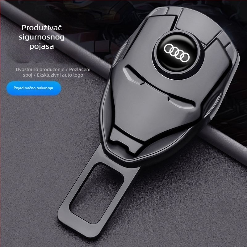 Proširivač sigurnosnog pojasa za automobil sa sigurnosnim zaključavanjem (model sjb, ABS, Snap-on ugradnja, automobilna strana)