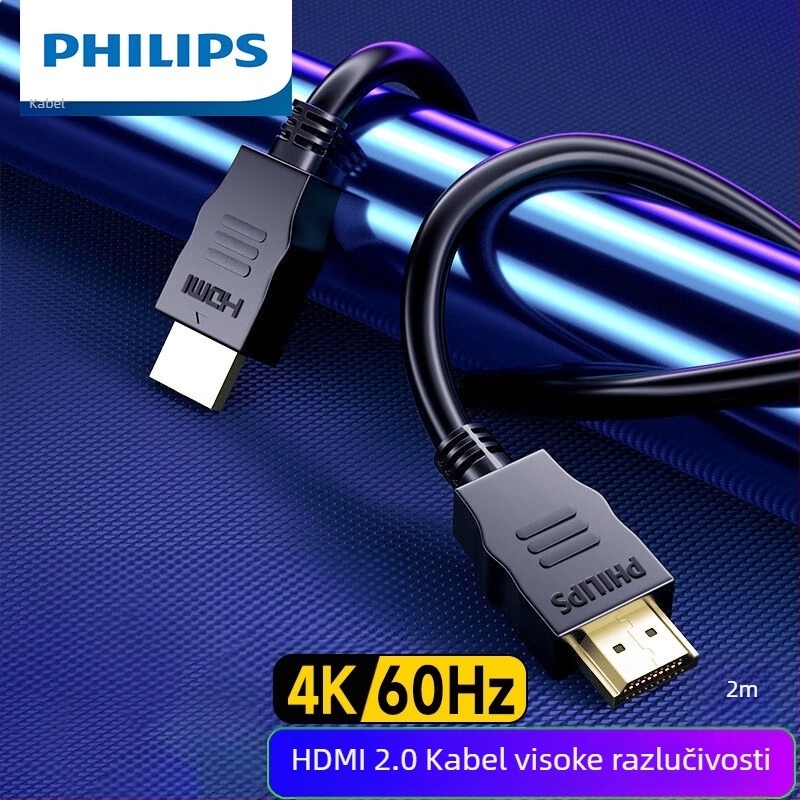Philips HDMI kabel 2.0, 4K, duljina 2 m, 60 Hz
