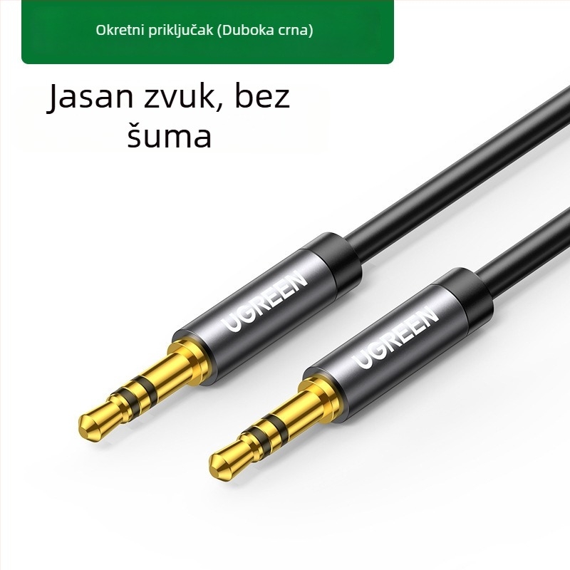AV119 AV linijski audio kabel s pozlaćenim konektorima, jezgrom od emajliranog bakra, RoHS certifikat